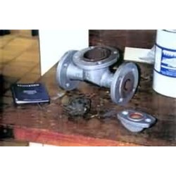 Réfection de corps de vannes à eau chlorée