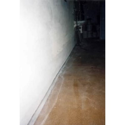 Réfection d’un mur en sous-sol